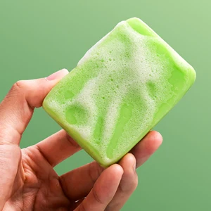 Wholesale Private Label Natural Organic Bath Tea Tree Soap Handmade Skin Whitening Moisturizing Refreshing Cleanser Body Bar