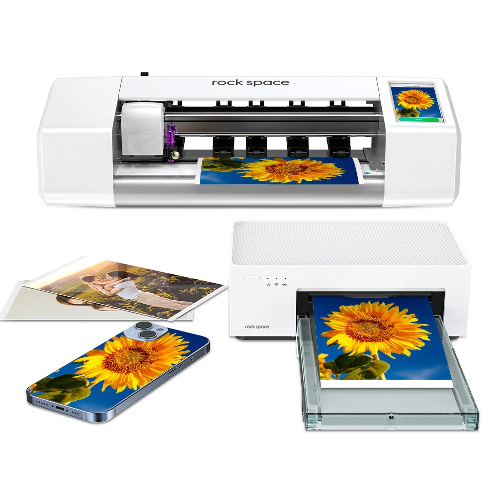 Rock Space  Mobile Shell Printer  Mobile Sticker Printing Machine Mobile Phone Skin Printing Machine