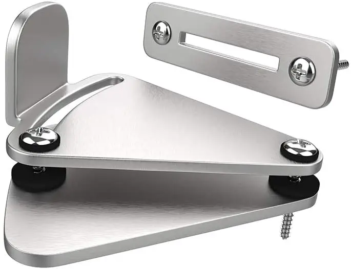 Security Steel Sliding Privacy Latch Barn Door Lock Hardware for Closet Shed Pocket Sliding Barn Doors Wood Gates