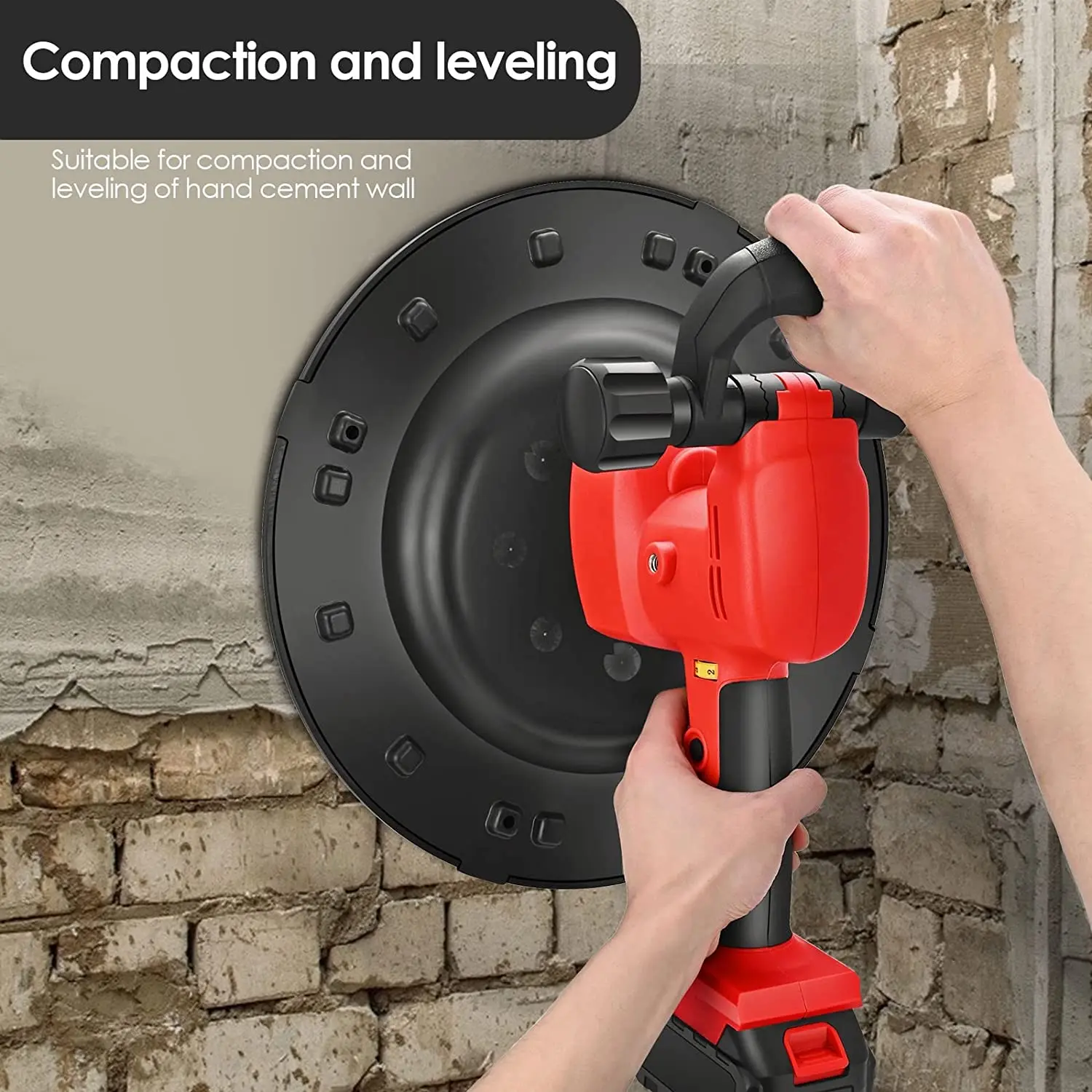 Mini Electric Power Trowel Rendering Machine Surface Finishing Screed Wall Plaster Smoothing Machine