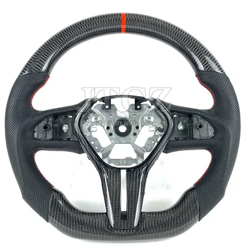 Automotive steering wheel  Infiniti q50 q60 qx55 steering wheel carbon fiber 2017 2018 2019 2020 2021 2022 2023 2024