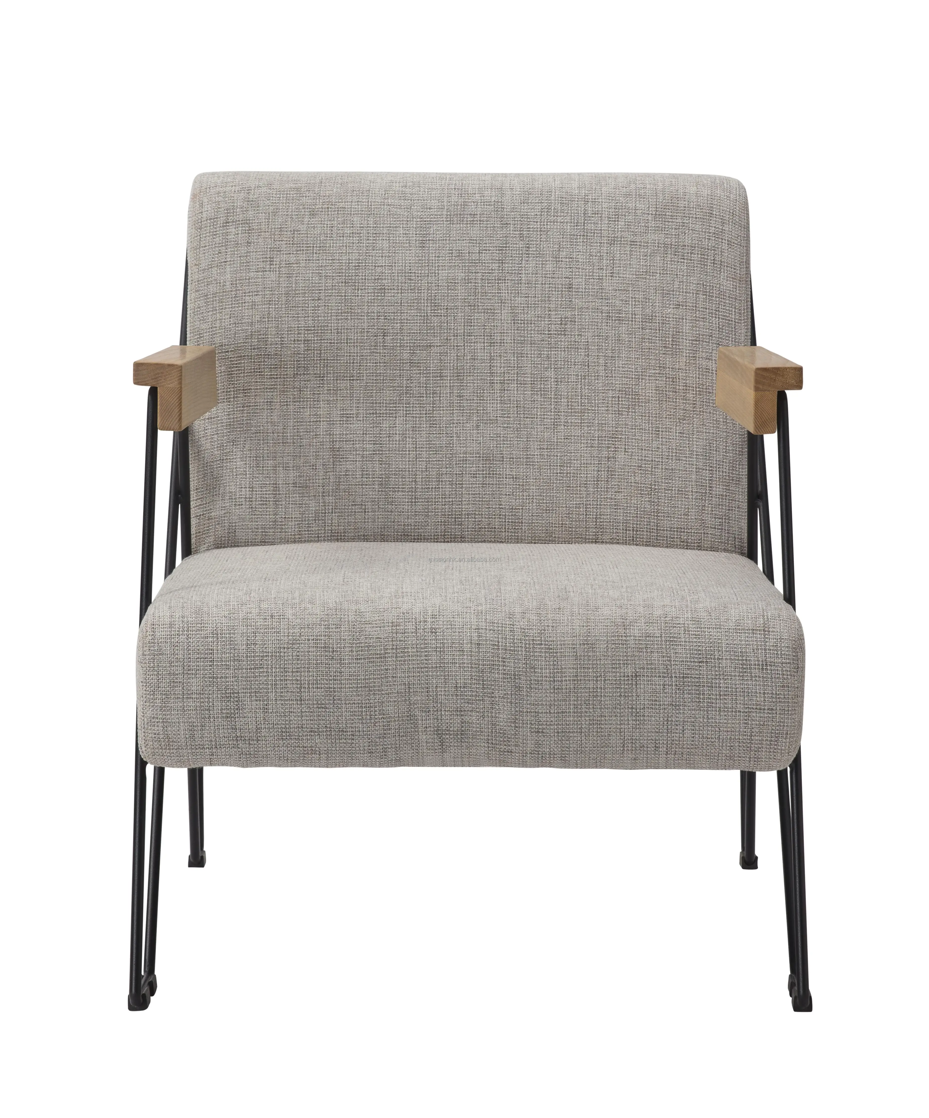 Modern Fabric Upholstered Sofa Furniture Accent Chair Living Room