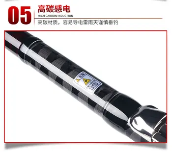 Lurekiller 1.9 m Japan TORAY Carbon Blank FUJI Parts Telescopic Sea Fishing Rod Saltwater Rock Fishing Rod Pole – Rod – view 3