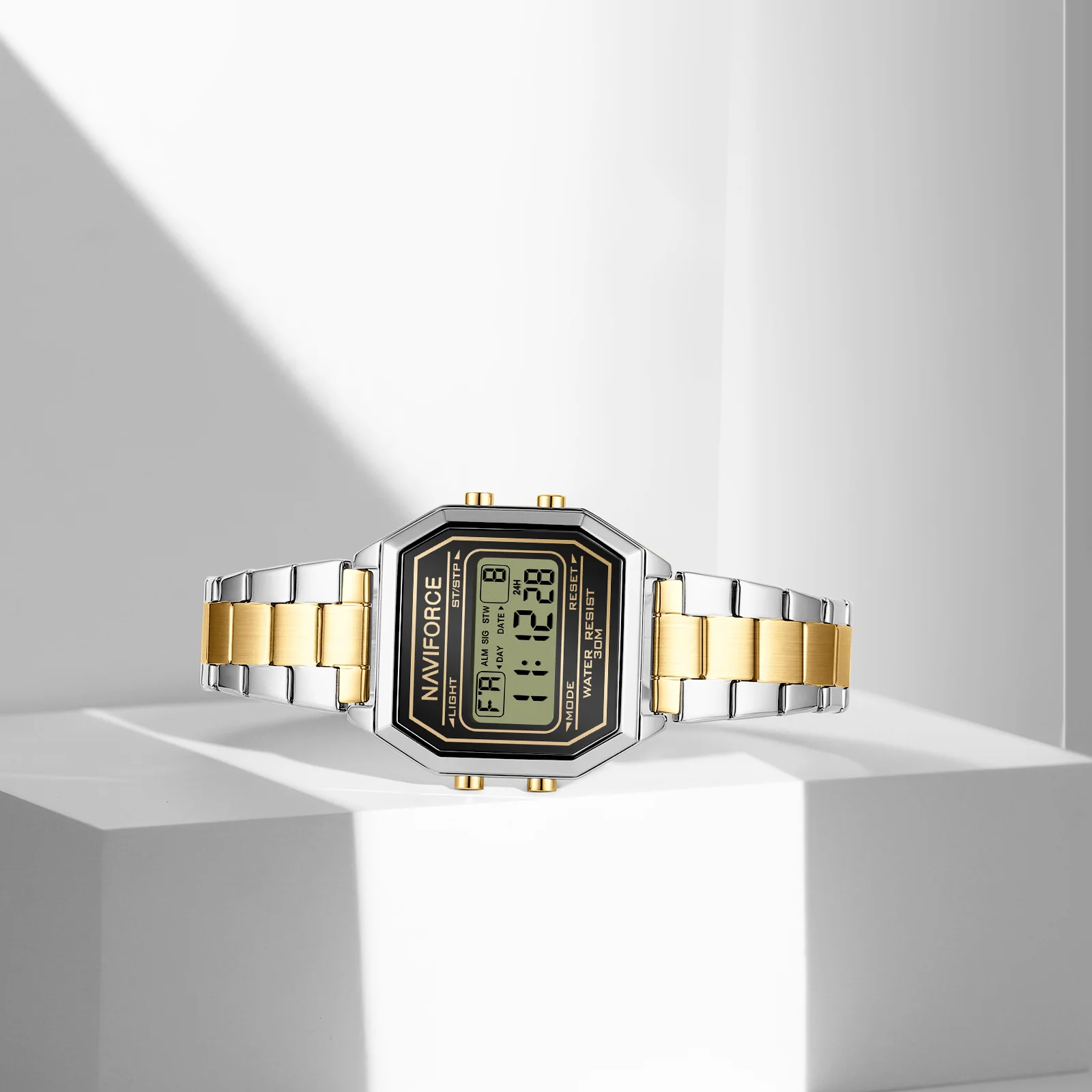 Oem Hot Sale Naviforce 5063S Women Horloge Luxe Zilveren Dames Polshorloge Rvs Steel Armband Classic Fashion Women Klok
