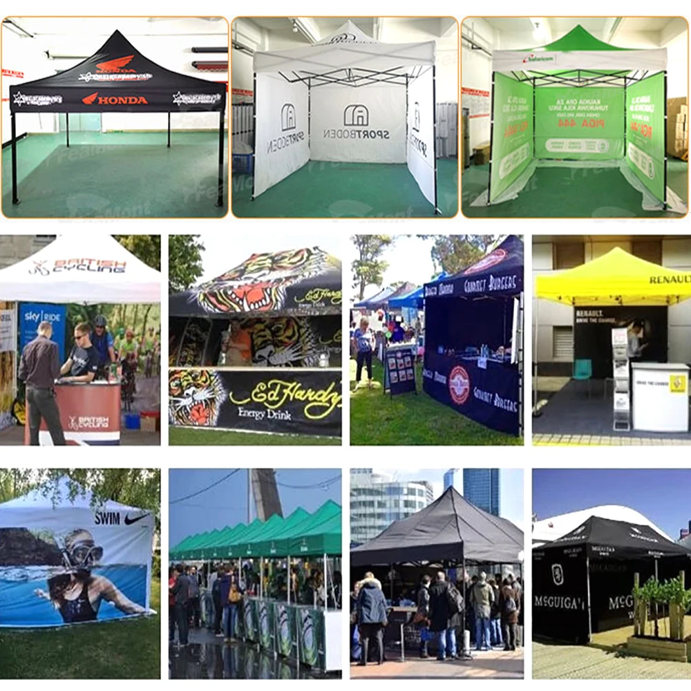 FEAMONT 3x3 10*10ft Waterproof Camping Tent Birthday Party Decorations Canopy Party Tents