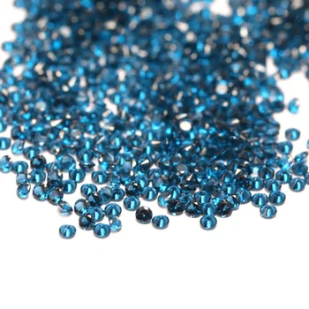 1mm~3mm small heat resistance london blue nano gems