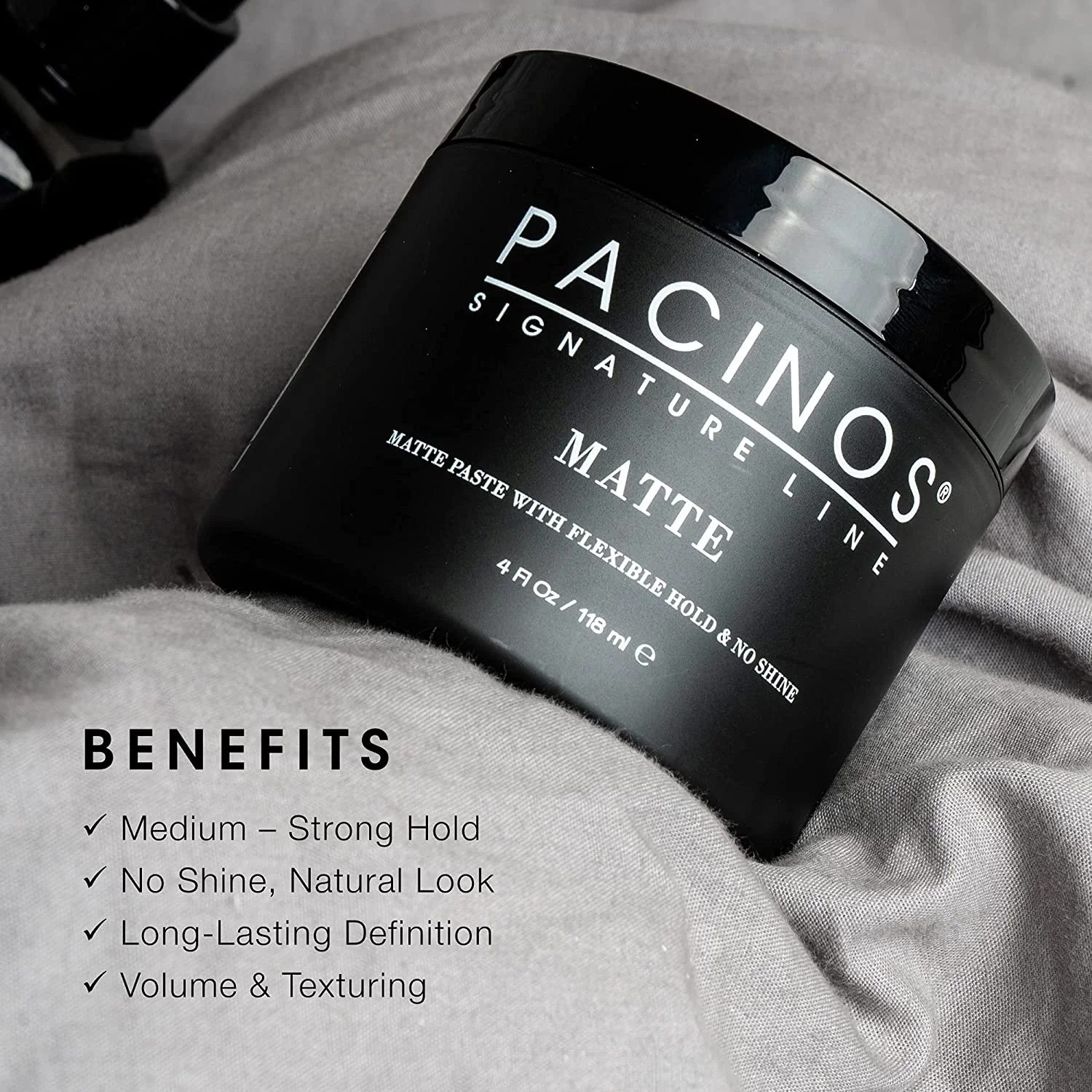 Pacinos Matte Hair Paste Men's Hair Care Product Styling Sculpting Paste  For All Hair Types - Buy Men's Clay Hair Product,Men Care Hair Styling  Sculpting Paste,Pacinos Matte Hair Paste Product on 