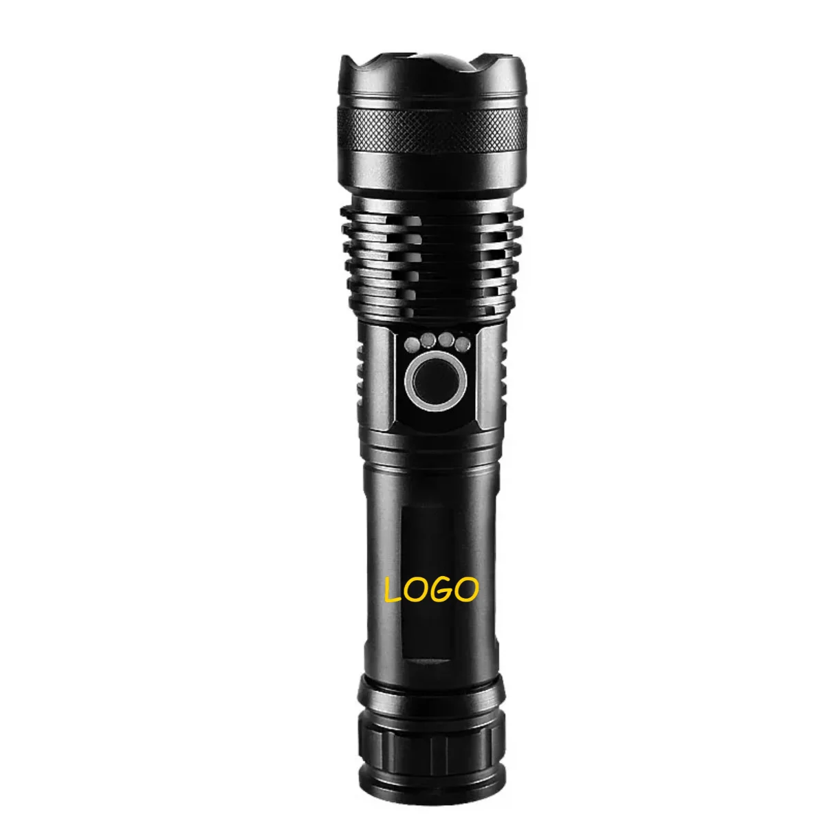 Siuyiu Lampe Torche Rechargeable, Torche Tactique 200000 Lumen Led, COB Puissante, Zoomable