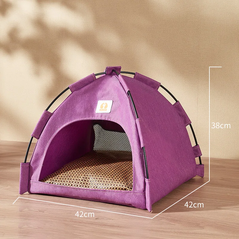 High Quality Customizable Waterproof Anti-Scratch Lightweight Pet Cat Tent Pet House Outdoor Dog Camping Tent