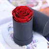 1 rose In scatola rotonda