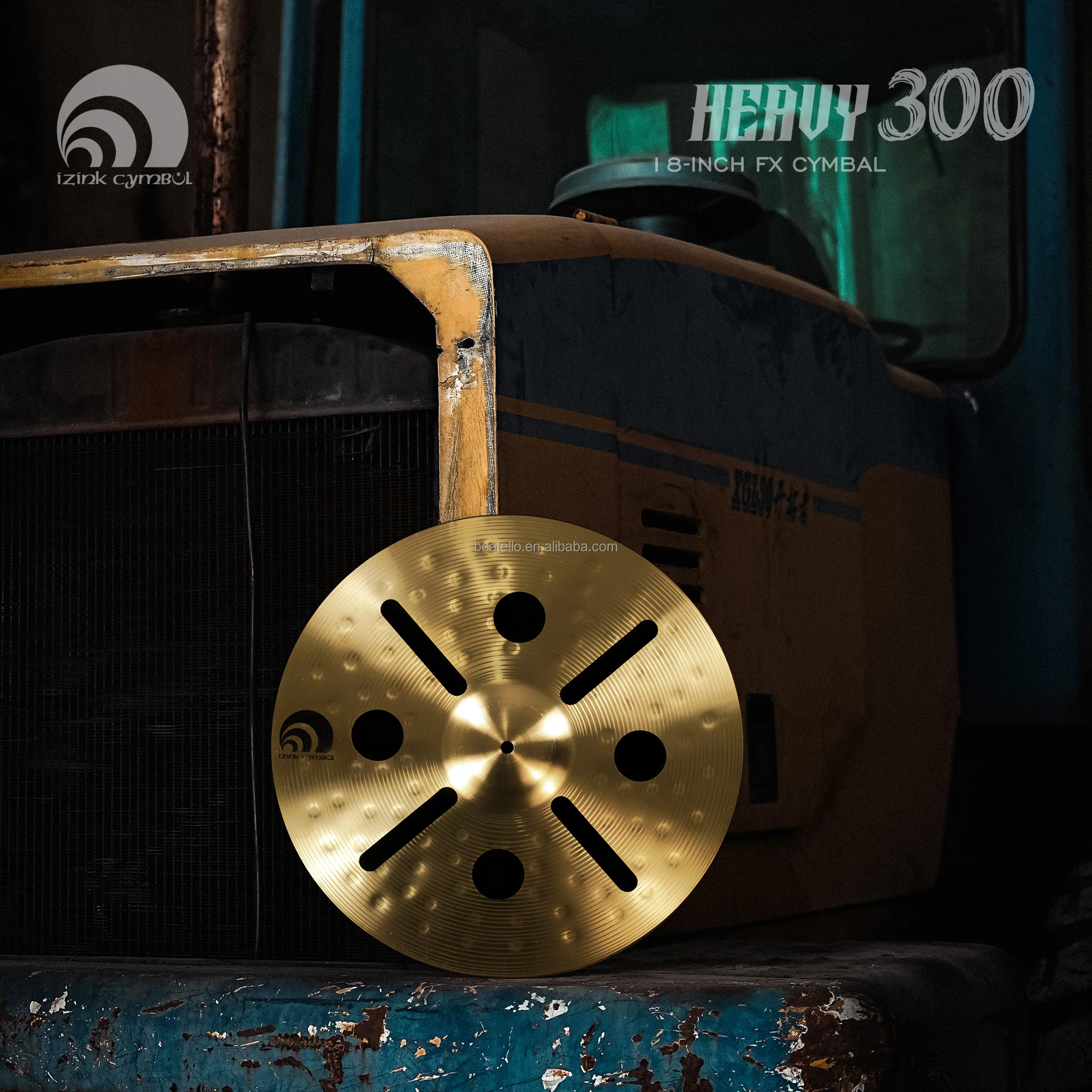 IZINK 18inches Heavy Crash Cymbal - Professional Sound