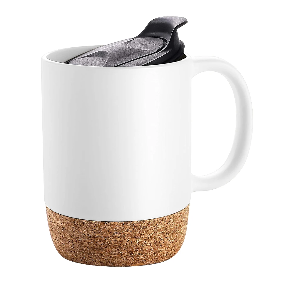 Corky: 14oz Wholesale Mug with Cork Bottom