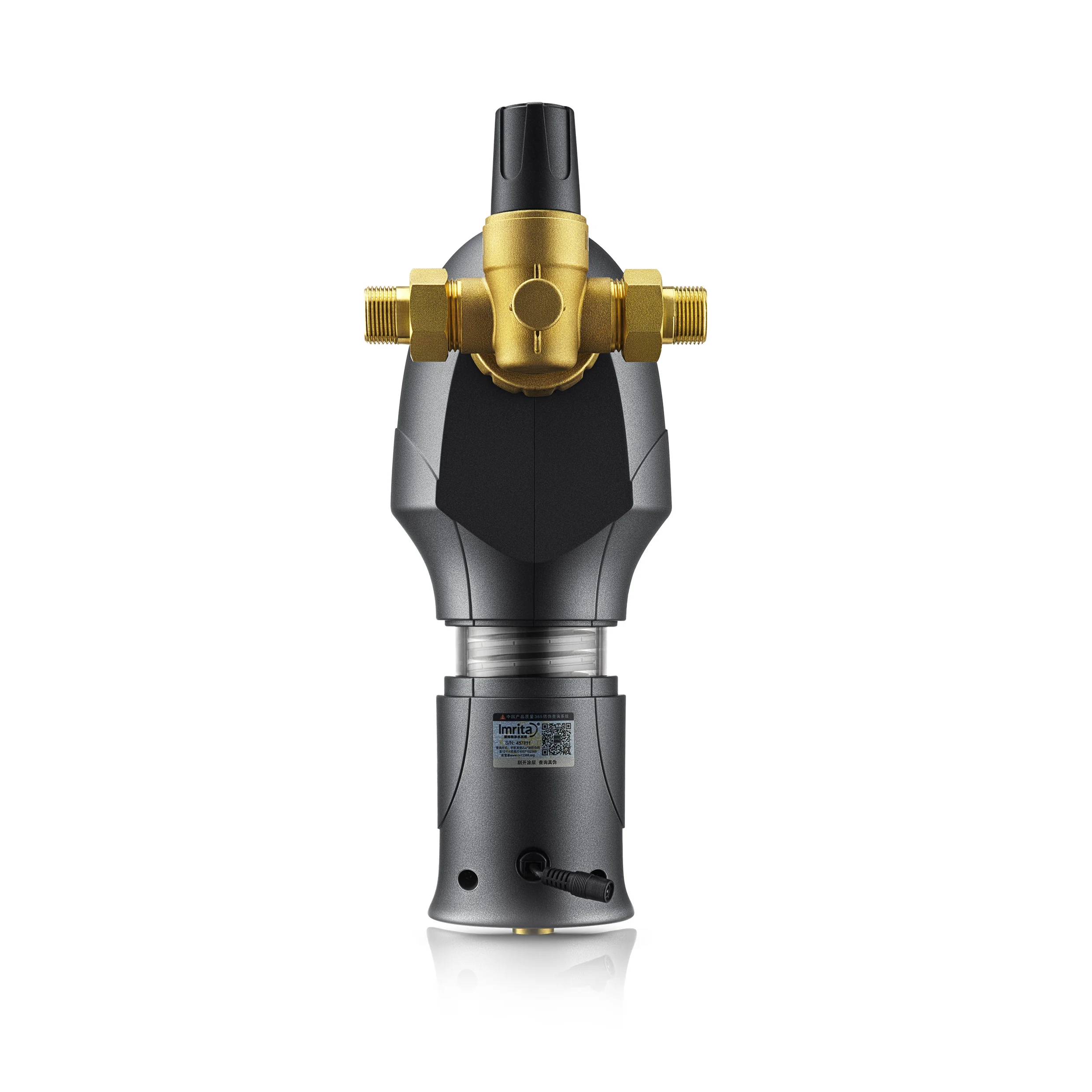IMRITA 40 Micron Remove Sediment Auto Self Cleaning Vortex Flow Filtration Structure Pre Water Filters for Whole House Use