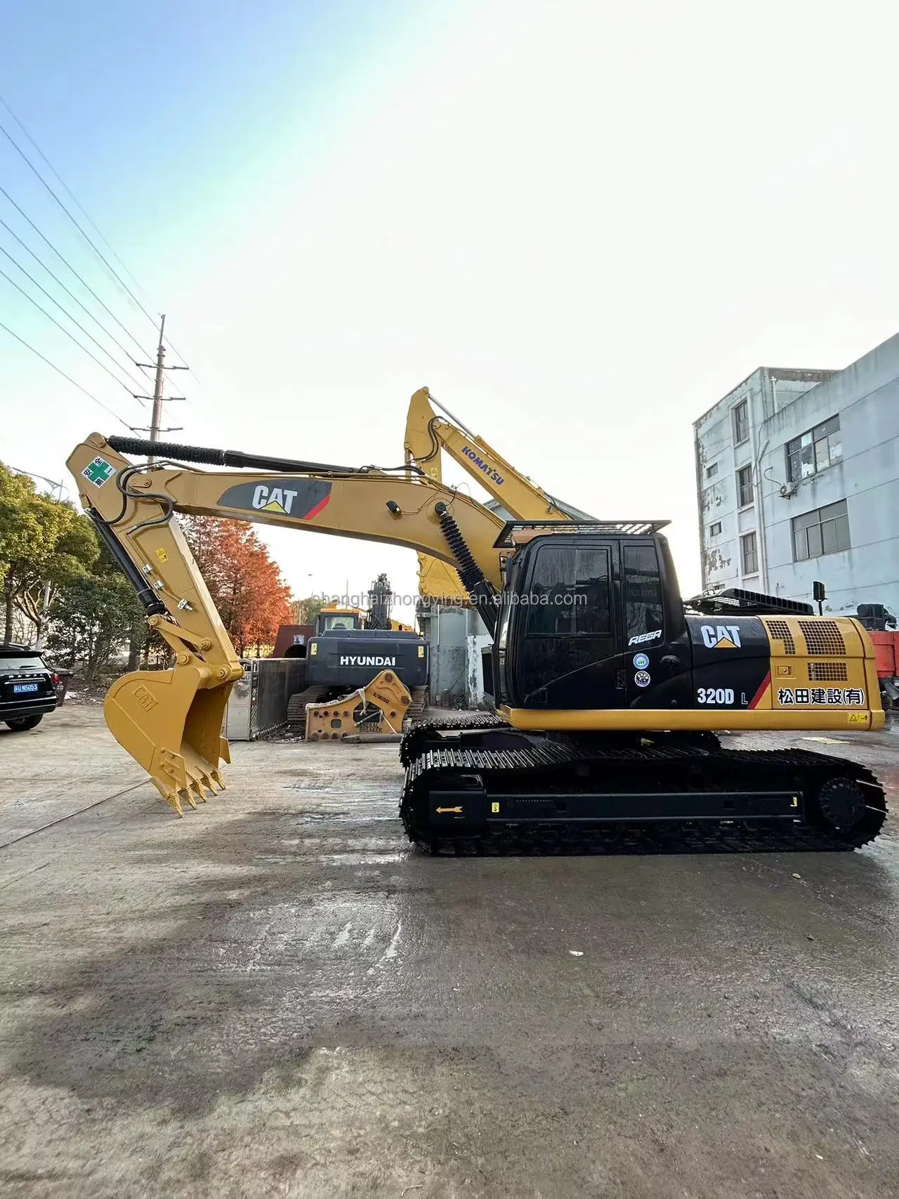 Large Construction Equipment Cat 20 Ton Excavator Cat320d Japanese Used Excavator Caterpillar 0799