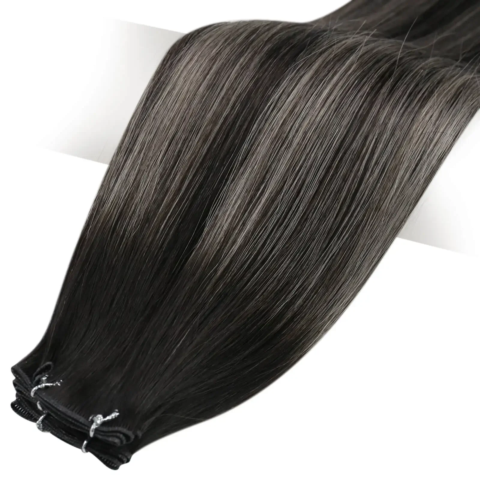 LaaVoo Virgin Hair Genius Weft Extensions 16-24 Zoll Echthaar Bundles Hohe Qualität_voghion.com
