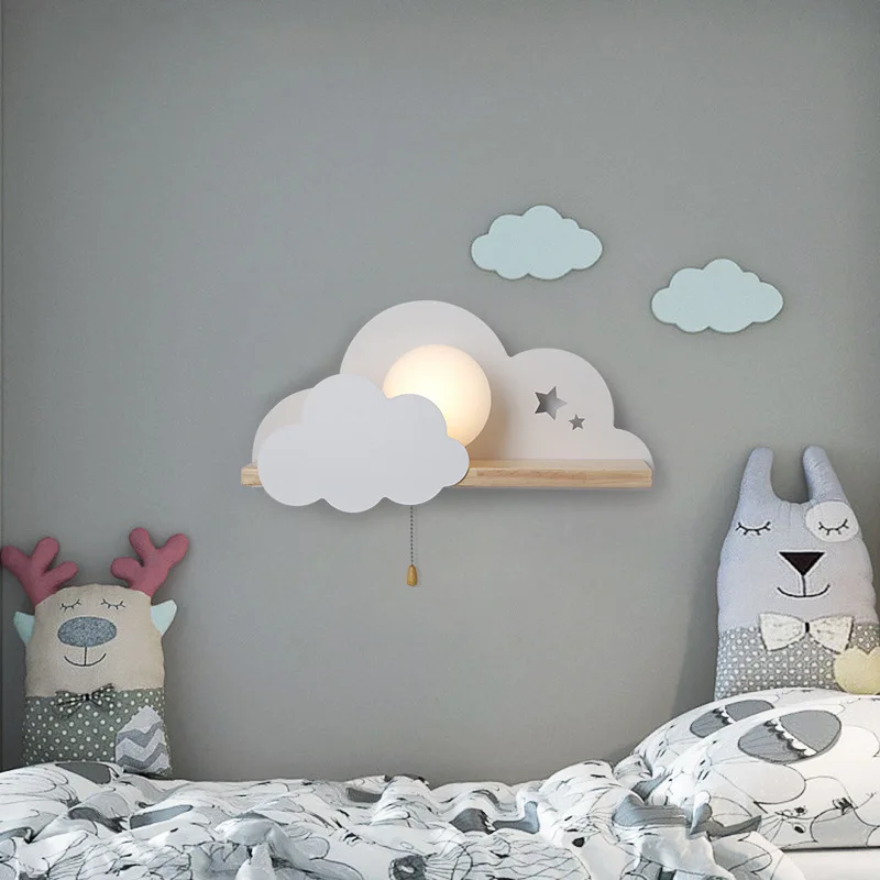 Modern Children Led Wall Lamp Brighten Kids' Room