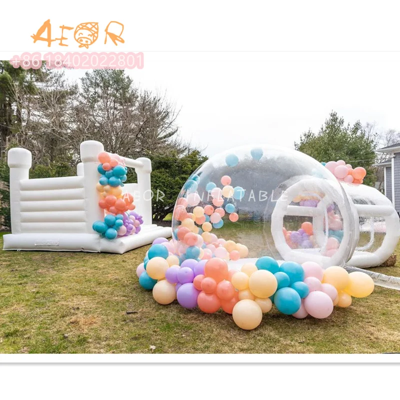 Inflatable Toddler Soft Play Rental Party Event Balloon Bubble House Birthday Rental Kids Bubble Tent Balloon House