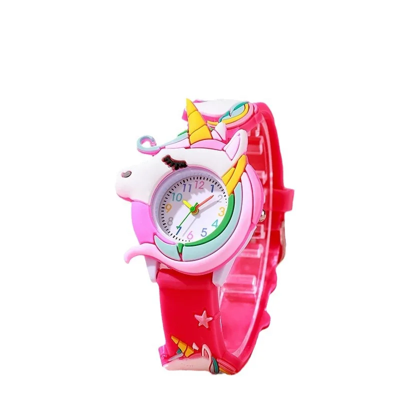 Charming Rainbow Unicorn Kids Quartz Watch