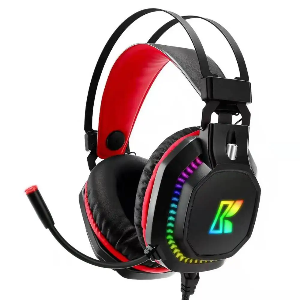Noise Cancelling Gaming Headset Stereo Surround Sound Gaming Headphone for Laptop and Desktop with Microphone