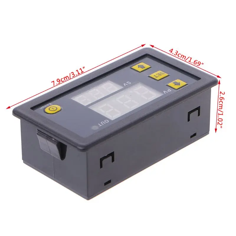 AC 220V Modulo Timer, LED Visualizzazione Automazione Digitale Temporizzatore del Ritardo Controllo Relè Interruttore Modulo, LED Display, 3V 3.7V AC 220V Modulo Timer, LED Visualizzazione Automazione Digitale Temporizzatore del Ritardo Controllo Relè Interruttore Modulo, LED Display, 3V 3.7V
