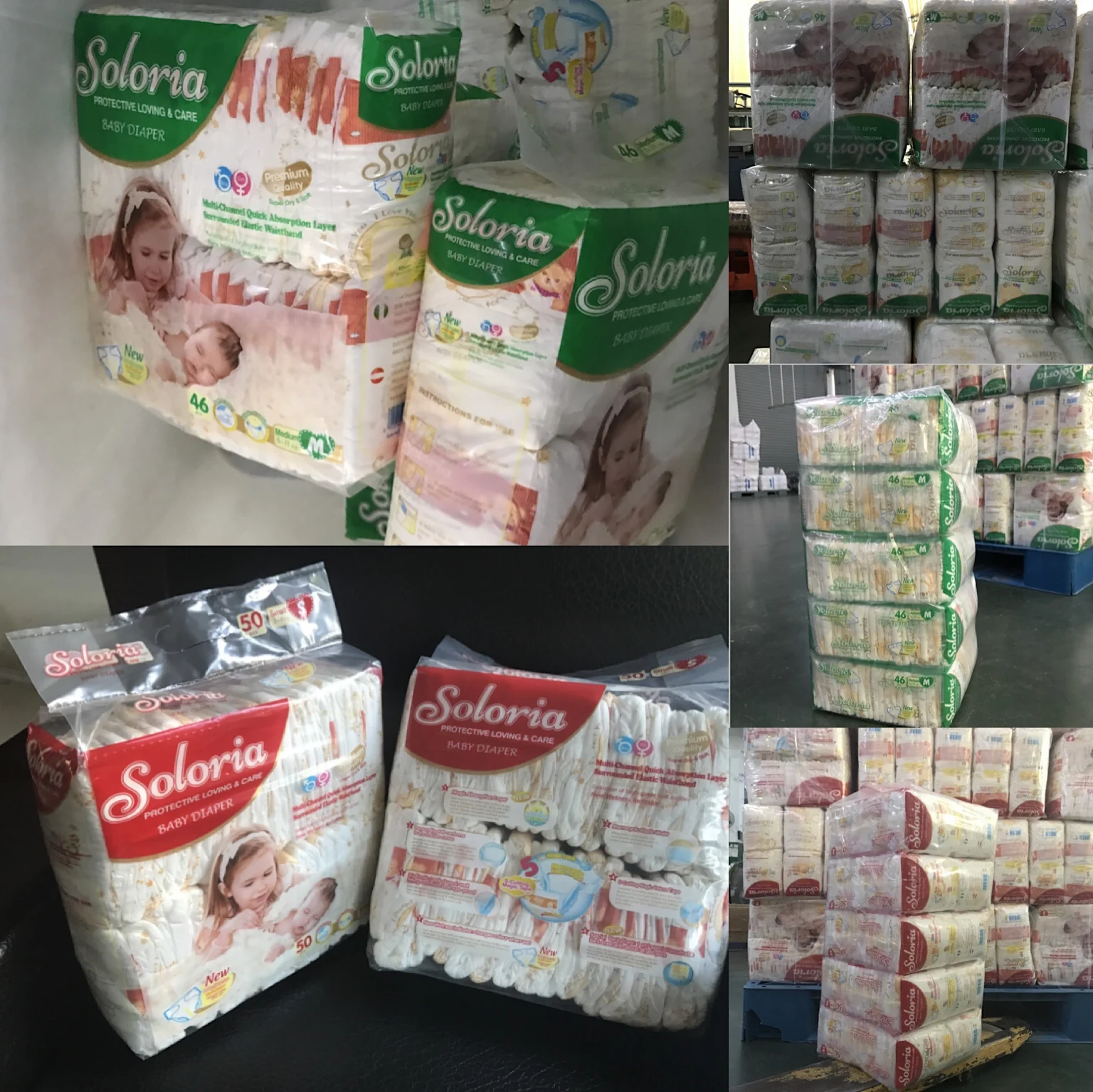 Paquete económico al por mayor Grado A Alta absorción 25 años Pañal de bebé  más barato de fábrica