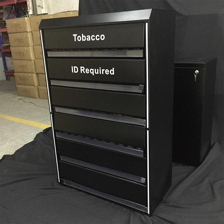 Satom Tobacco Display Cases Rack Overhead Stand Display