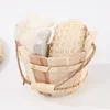 Juego de 4 cubos pequeños de madera con tapa termorretráctil