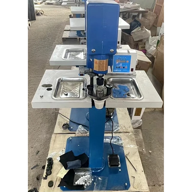 High Speed Fabric Cover Button Button Covering Machine for Sale