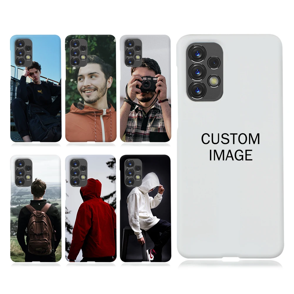 For 3D Samsung Galaxy A33 5G Paper Case 3D Sublimation Blanks High Quality  Full Printing Hard Mobile Phone Case