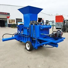 Horizontal Baling Press Machine Rice Straw Paper Plastic Cardboard Baler for Recycling