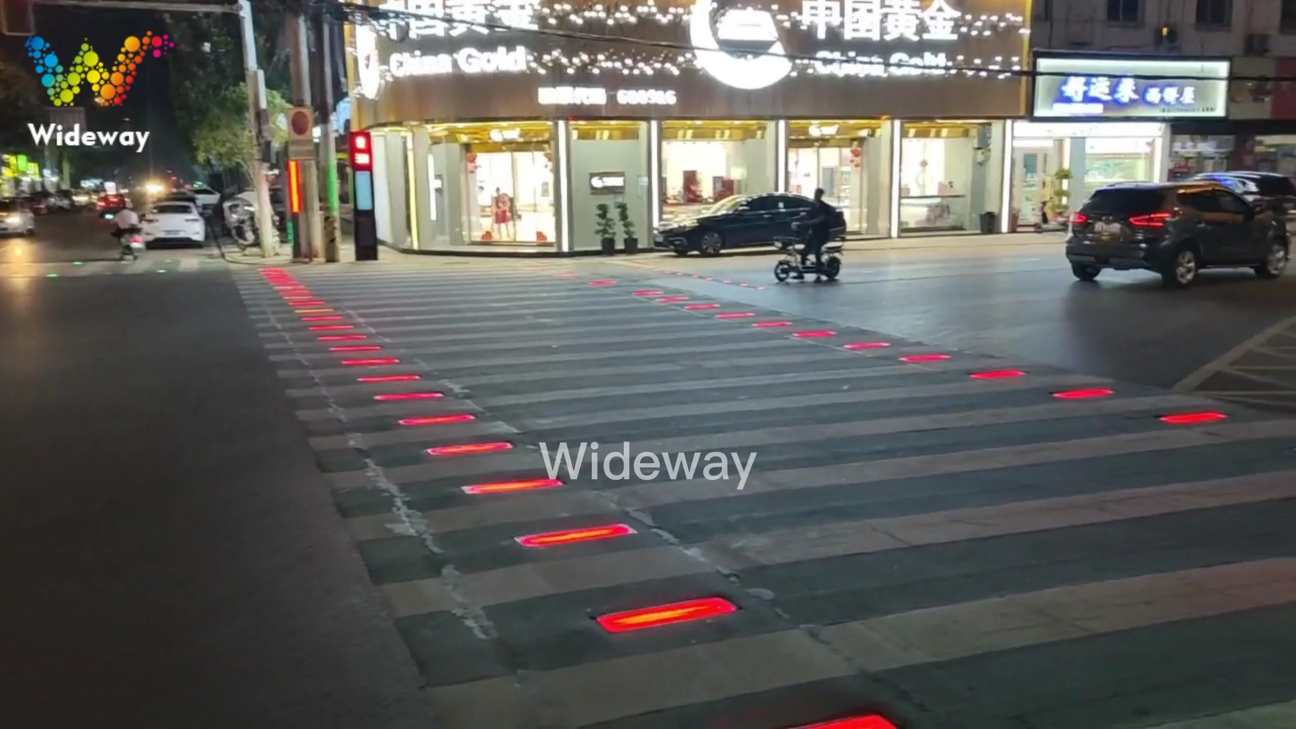 横断歩道 ゼブラ横断歩道防水地面埋め込み警告LED信号機| Alibaba.com