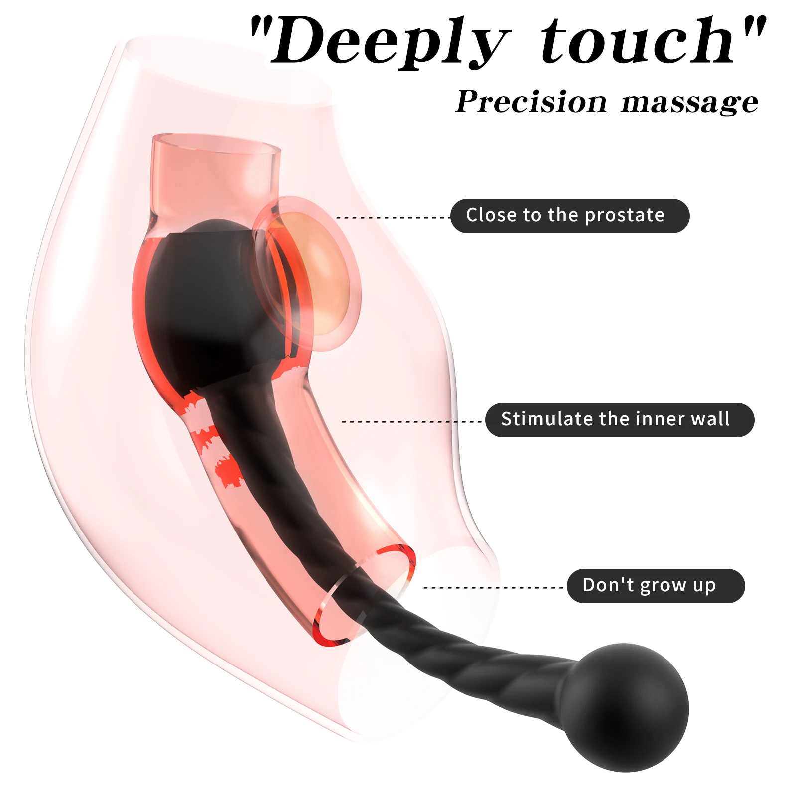 massage anal plug Vibrating Butt Plug Fist Anal Plug, Huge Buttplug Anal Vibrator Prostate  Massage main image 1