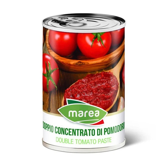 Italian Excellent Quality Canned Tomato Paste Double Concentrated Pure