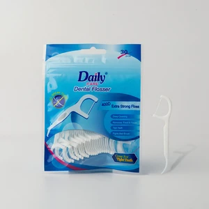 Daily Care Top Selling Flosser Eco-friendly Recycled Corn Starch Multi-function Dental Pick PLA Dental Toothpick ST2001A