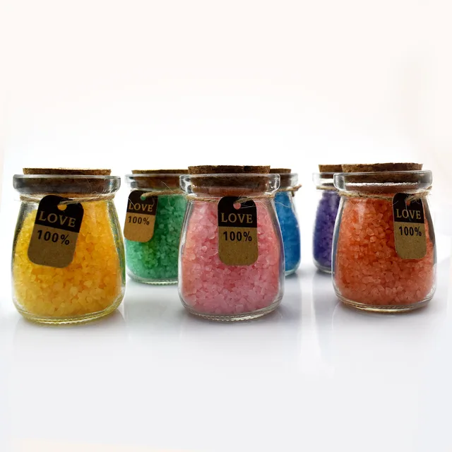 Professional Customized New Skin Care Products Pure Bath Salt Products Refined Salts Bath Unique Relaxing Spa Bath Salts Gift