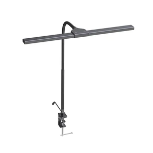 10W Touch Dimmer Computer Desk Light Monitor Desk Lamp Light Gooseneck Clamp Eye Caring LED Desk Lamp for Home Office