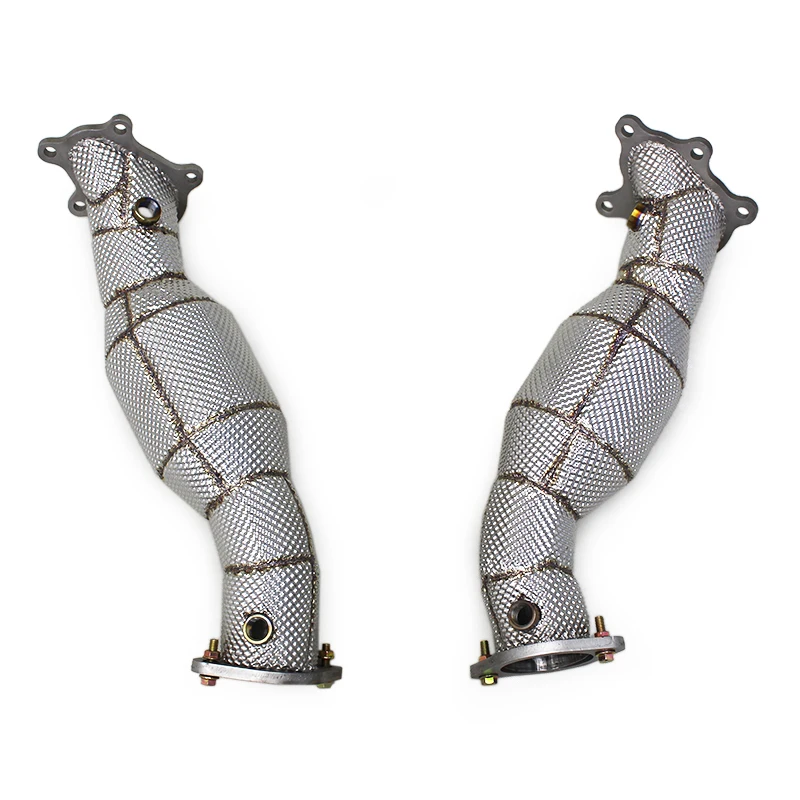 Nissan GTR GT-R 3.8TT 2008-2023 Downpipe With Catalyst Stainless Steel Exhaust Downpipe