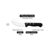 Coltello da macellaio nero da 4 pollici