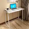 Plateau de table blanc + pieds de table blancs