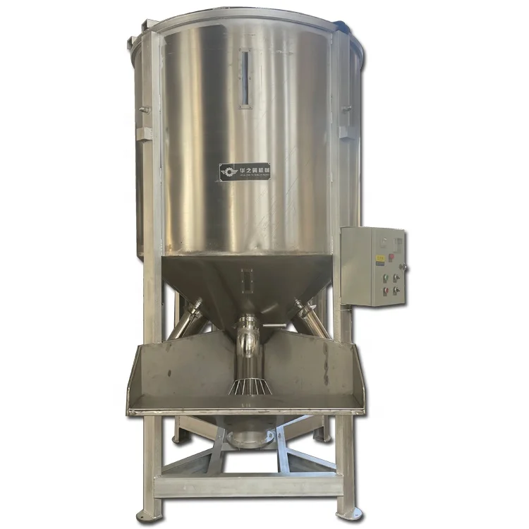 Электрический нагревательный смеситель для сушки гранул вертикальный Пластиковый