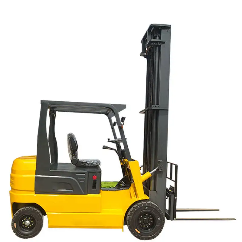 3 Ton Material Handling Forklift-Electric Model Lead-Acid Battery 60V Two-Stage Mast Solid Tires High Stability Long Service
