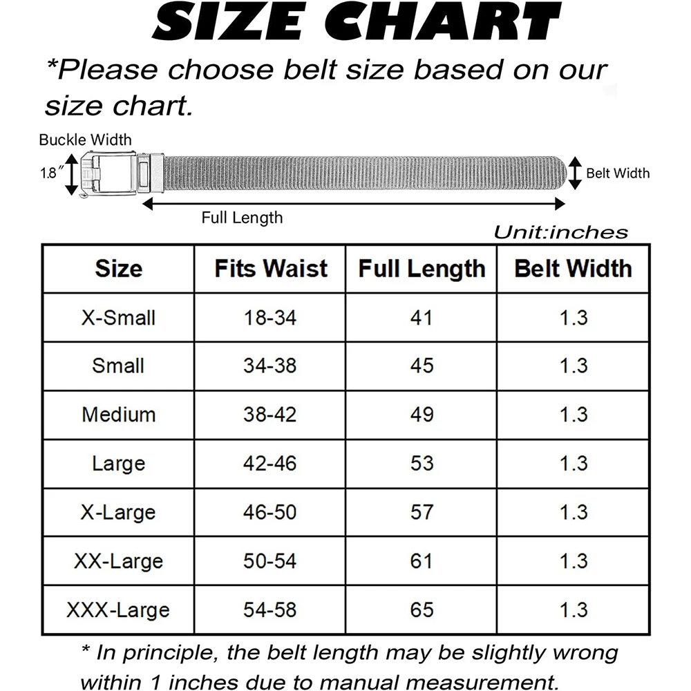 Adjustable Fashionable Reversible Multifunctional Ratchet Belt Wholesale Nylon Web Tactical Work Belt