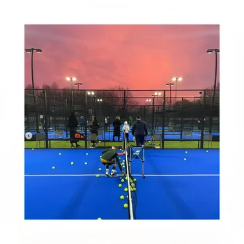 2025 Top Fashion Professional Manufacture Full Panoramic Padel Tennis Court Structure