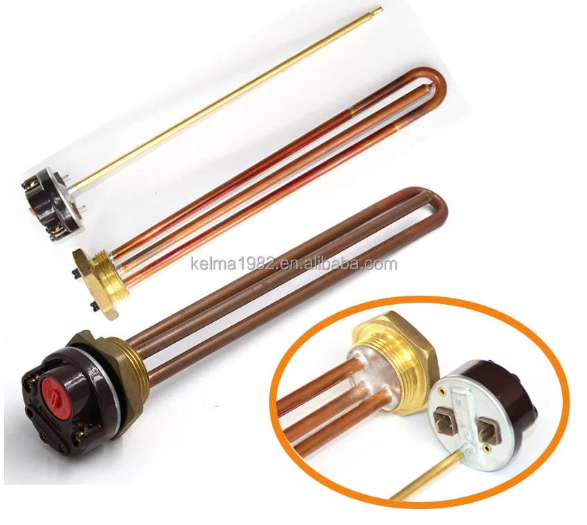 Source WH-005 2000W 3000W Water heater heating element with thermostat on  m.alibaba.com