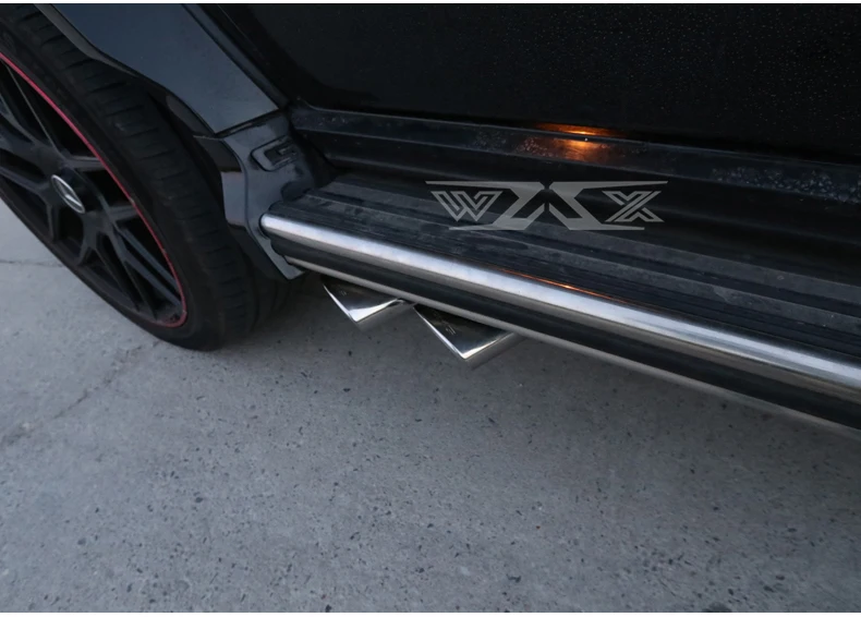 WAX Factory Exhaust Performance Catback Exhaust For Mercedes-Benz W463 G500 G63 2008-2019 Stainless Steel Custom Exhaust System
