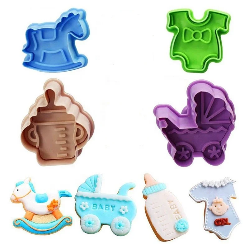 Baby Romper Cookie Cutter 2, Baby Shower Cookie Cutters, It's a