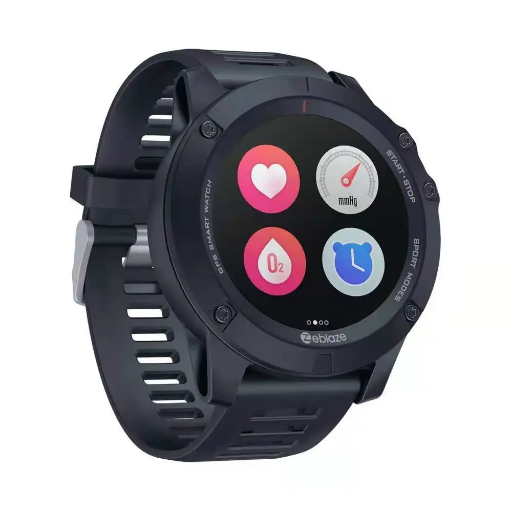 Zeblaze VIBE 3GPS Tracking Heart Rate Monitoring Touch Screen Sport Smart Watch