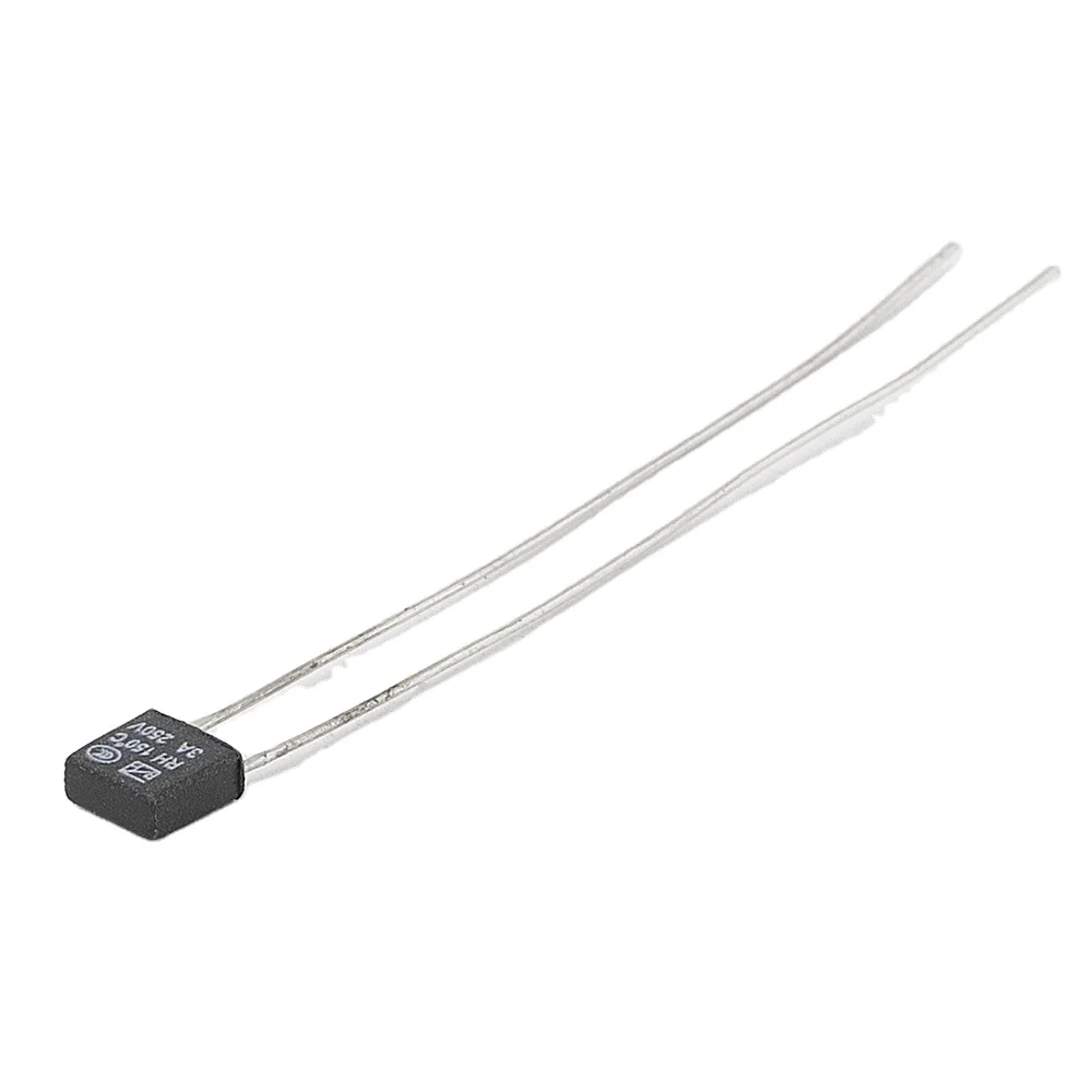 Electrical Metal Leaded Temperature Ceramic Thermal Fuse 1A 250V