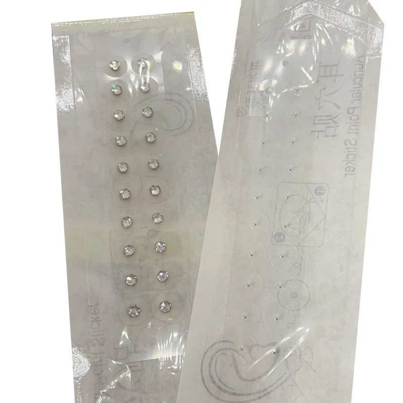 Colorful Crystal Ear Seeds Kit Auricular Therapy Jewelry Gemstone Ear