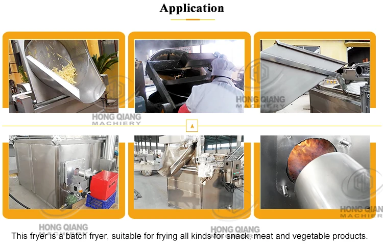 potato chips continuous fryer